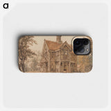 A Lodge at Cassiobury - ウィリアム ヘンリー ハント Phone Case.