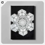 Wilson Bentley's Snowflake 10 - ウィルソン ベントレー Canvas.