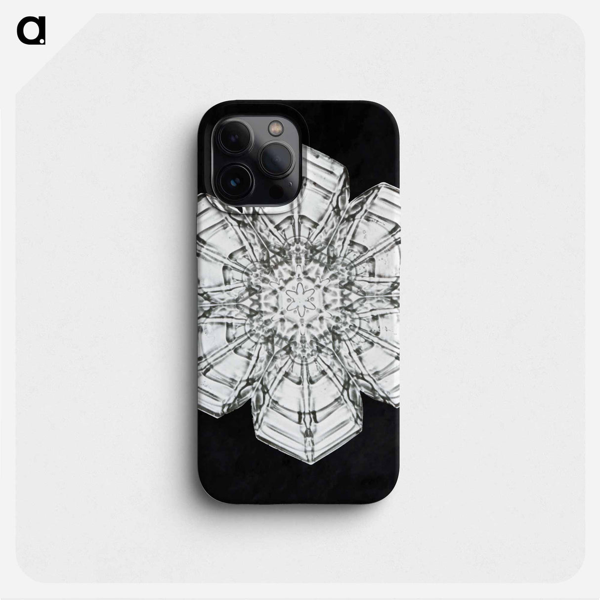 Wilson Bentley's Snowflake 10 - ウィルソン ベントレー Phone Case.