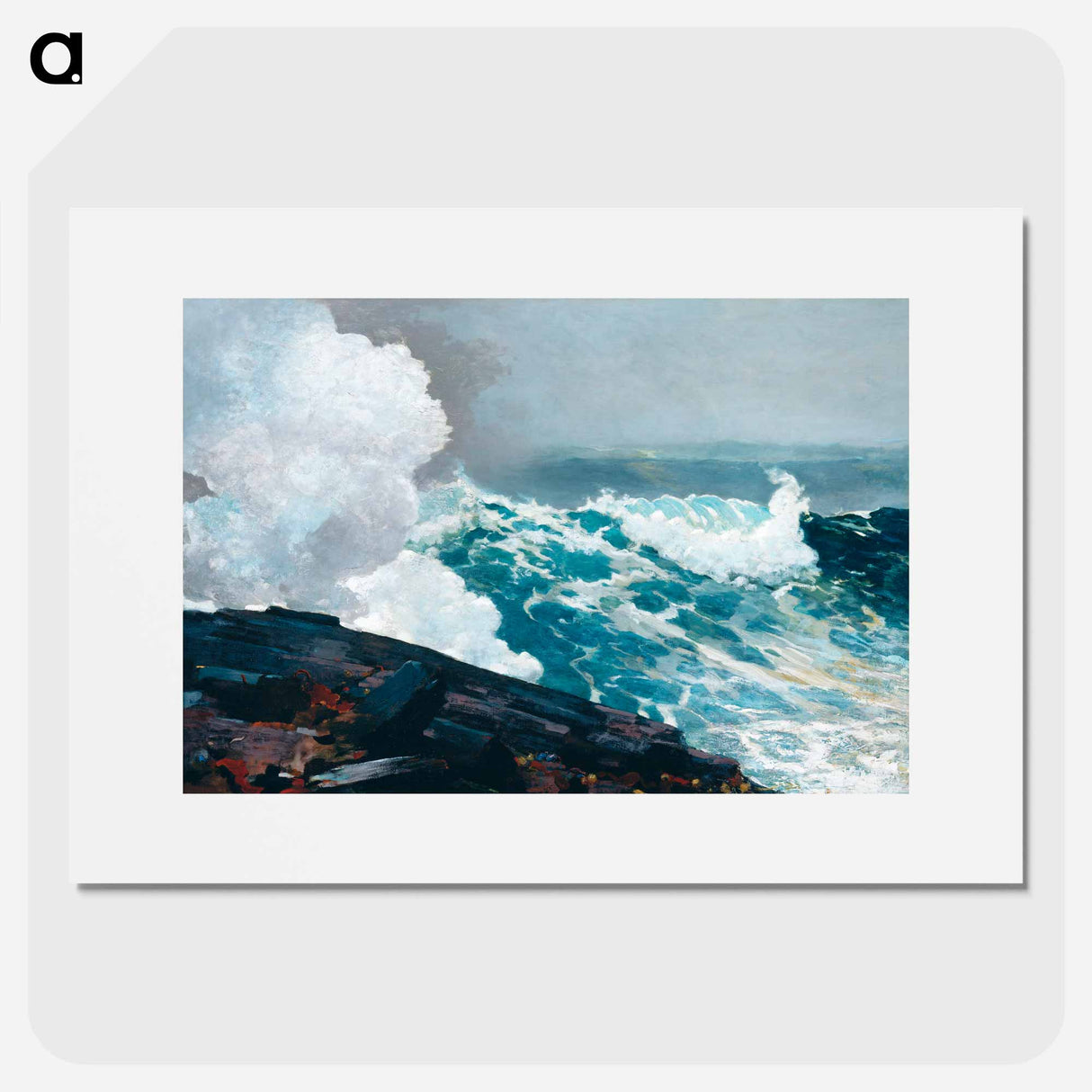 Northeaster - Winslow Homer Poster.