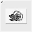 アートポストカード-Lever Pattern with Wheels and Pulley
 - 大英図書館 Postcard.