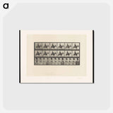 アートポストカード-Boy on a Donkey
 - エドワード マイブリッジ Postcard.