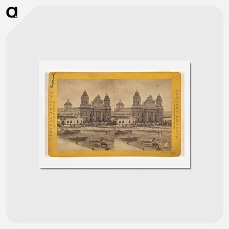 アートポストカード-Guatemala, Cathedral
 - エドワード マイブリッジ Postcard.