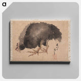 Album of Sketches by Katsushika Hokusai and His Disciples - Katsushika Hokusai Canvas.
