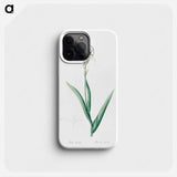 Tall bearded iris illustration - Pierre Joseph Redouté Phone Case.