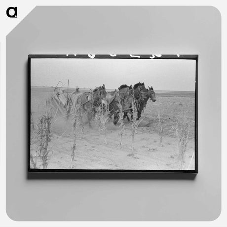 アートパネル-Sharecropping Children
 - ラッセル リー Canvas.