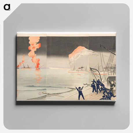 アートパネル-Naval Battle of Incheon
 - セントルイス美術館 Canvas.