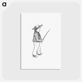 アートポストカード-Little Boy from Sunshine And Sea
 - 大英図書館 Postcard.