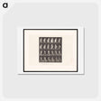 アートポストカード-Woman Moving a Chair
 - エドワード マイブリッジ Postcard.