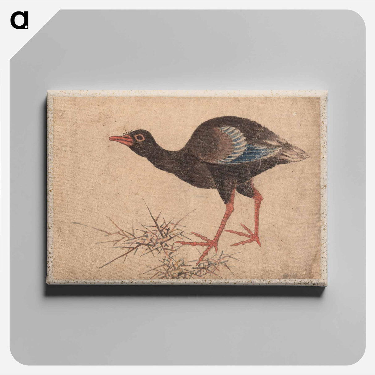 Album of Sketches by Katsushika Hokusai and His Disciples - Katsushika Hokusai Canvas.