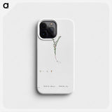 Sedum Villosum (Hairy Stonecro) - Pierre Joseph Redouté Phone Case.