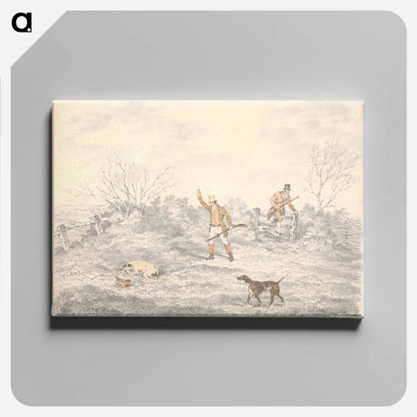 アートパネル-Partridge Shooting
 - イェール大学アートギャラリー Canvas.