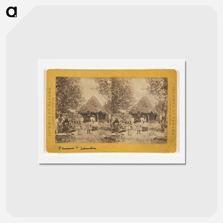 アートポストカード-Laundry
 - エドワード マイブリッジ Postcard.