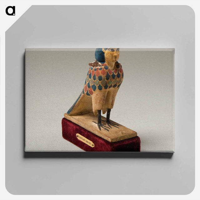 アートパネル-Ba-Bird Statuette
 - バーンズ・コレクション Canvas.