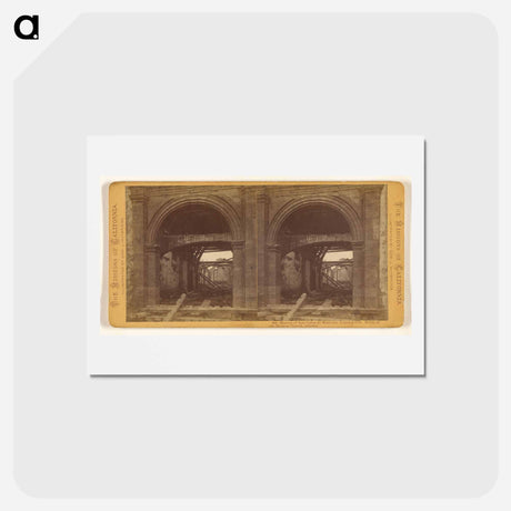 アートポストカード-Mission of San Carlos Interior
 - エドワード マイブリッジ Postcard.