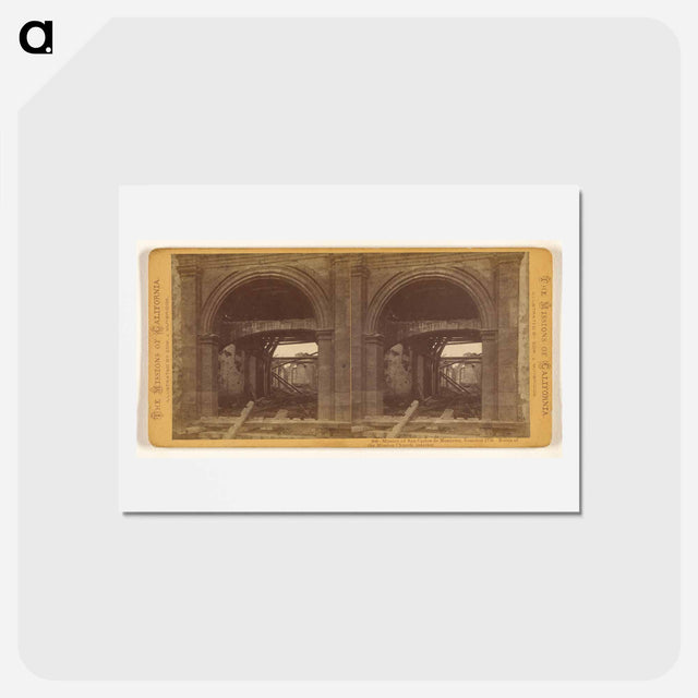 アートポストカード-Mission of San Carlos Interior
 - エドワード マイブリッジ Postcard.