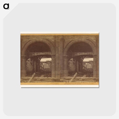 アートポストカード-Mission of San Carlos Interior
 - エドワード マイブリッジ Postcard.