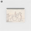 アートメモ帳-Scraps, No. 15: Racehorse with Jockey Up, Two Men Discussing the Horse
 - イェール大学アートギャラリー Memo.