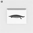 アートメモ帳-Duck-billed Platypus
 - 大英図書館 Memo.