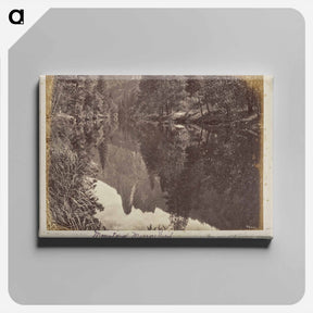アートパネル-Mountains Mirror View
 - エドワード マイブリッジ Canvas.