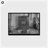 アートポストカード-Heater in Huravitch Home
 - ラッセル リー Postcard.