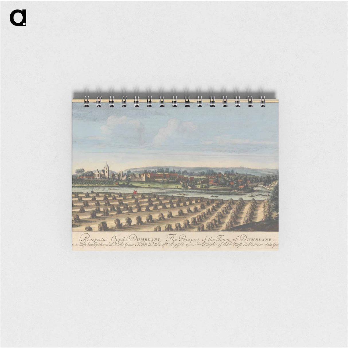 アートメモ帳-The Prospect of the Town of Dumblane
 - イェール大学アートギャラリー Memo.