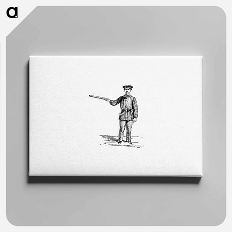 アートパネル-Soldier from Six Weeks Of Vacation
 - 大英図書館 Canvas.