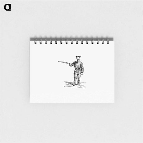 アートメモ帳-Soldier from Six Weeks Of Vacation
 - 大英図書館 Memo.