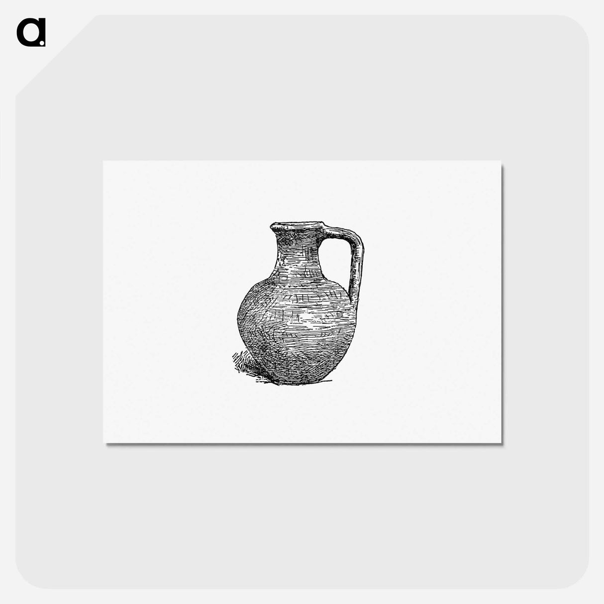 アートポストカード-Antique Pottery from Angouleme
 - 大英図書館 Postcard.
