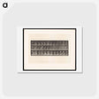 アートポストカード-The Basin and Jug
 - エドワード マイブリッジ Postcard.