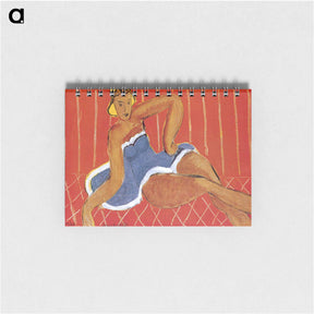 アートメモ帳-Dancer Seated on a Table - アンリ マティス Memo.