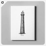 アートパネル-Barbados from Circular relating to Lighthouses, Lightships, Buoys, and Beacons
 - 大英図書館 Canvas.