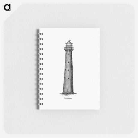 アートメモ帳-Barbados from Circular relating to Lighthouses, Lightships, Buoys, and Beacons
 - 大英図書館 Memo.