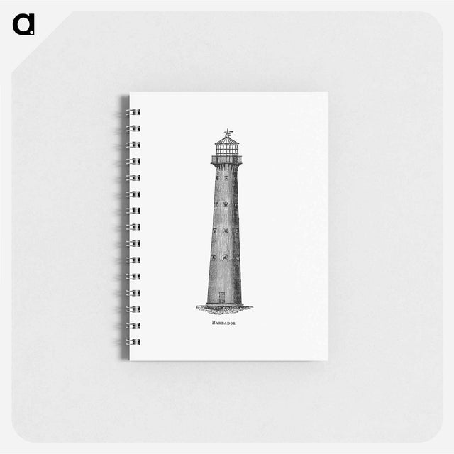 アートメモ帳-Barbados from Circular relating to Lighthouses, Lightships, Buoys, and Beacons
 - 大英図書館 Memo.