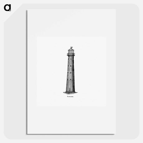 アートポスター-Barbados from Circular relating to Lighthouses, Lightships, Buoys, and Beacons
 - 大英図書館 Poster.