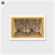 アートポストカード-Guatemala, Interior of Cathedral
 - エドワード マイブリッジ Postcard.