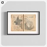 アートポスター-Transmitting the Spirit and Revealing the Form of Things: Hokusai's Sketchbooks - 葛飾 北斎 Poster.