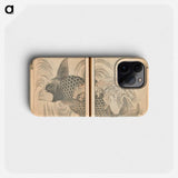 Transmitting the Spirit and Revealing the Form of Things: Hokusai's Sketchbooks - 葛飾 北斎 Phone Case.