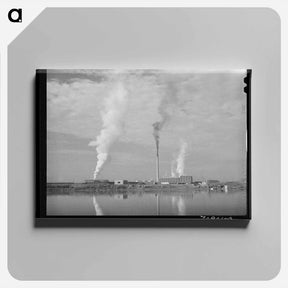 アートパネル-Banking Irrigation Ditches
 - ラッセル リー Canvas.