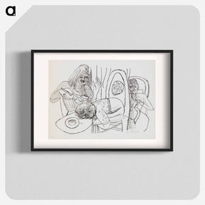 アートポスター-I Don't Want to Eat My Soup
 - セントルイス美術館 Poster.
