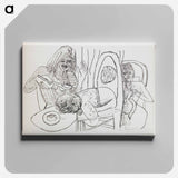 アートパネル-I Don't Want to Eat My Soup
 - セントルイス美術館 Canvas.