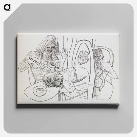 アートパネル-I Don't Want to Eat My Soup
 - セントルイス美術館 Canvas.