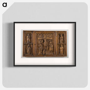アートポスター-Triptych with Crucifixion
 - バーンズ・コレクション Poster.