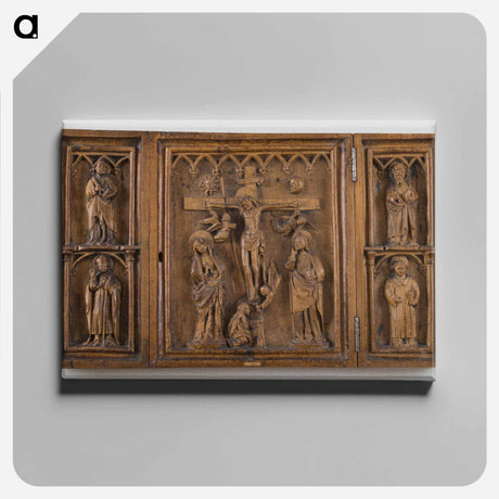 アートパネル-Triptych with Crucifixion
 - バーンズ・コレクション Canvas.