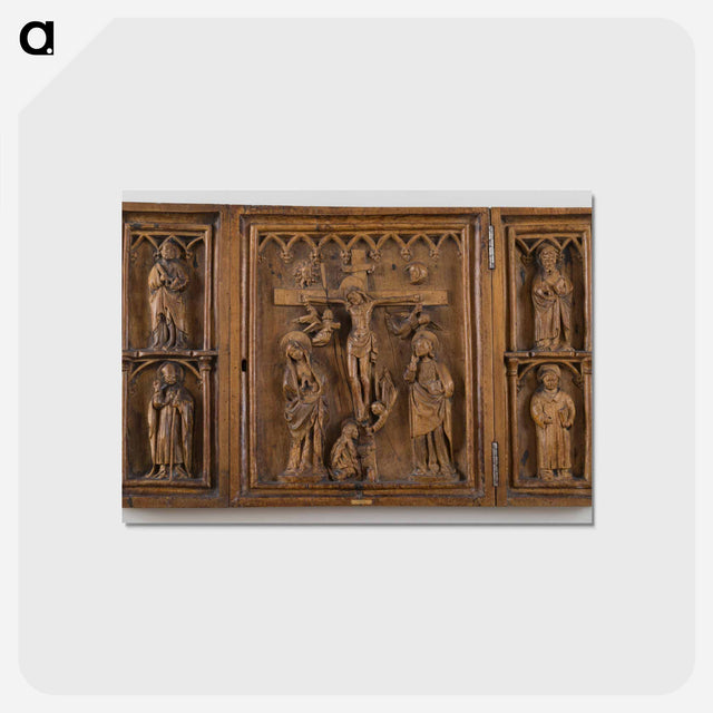 アートポストカード-Triptych with Crucifixion
 - バーンズ・コレクション Postcard.