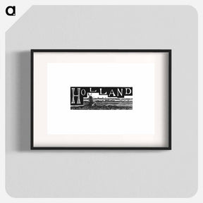 アートポスター-Holland from The World: Round It and Over It
 - 大英図書館 Poster.
