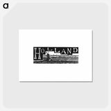 アートポストカード-Holland from The World: Round It and Over It
 - 大英図書館 Postcard.
