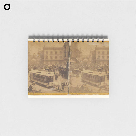 アートメモ帳-Montgomery Street Corner
 - エドワード マイブリッジ Memo.