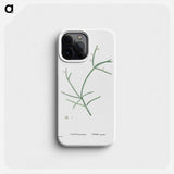 Cactus Parasiticus (Pencil Cactus) - ピエール ジョゼフ ルドゥーテ Phone Case.