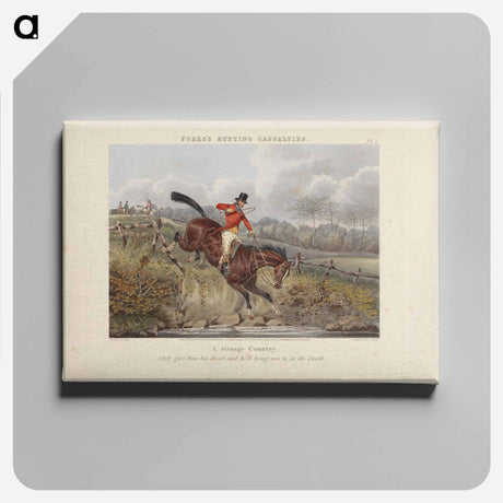 アートパネル-Fox Hunting: Fores's Hunting Casualties - A Strange Country
 - イェール大学アートギャラリー Canvas.